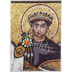 Giustiniano  mosaico in...